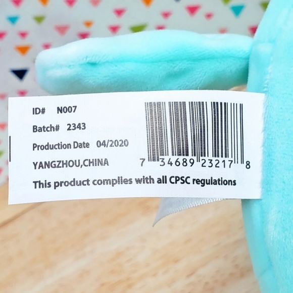 Squishmallow Nyla the Sequin Unicorn 7" 2020 UltraSoft Target Exclusive Plush - Picture 9 of 12